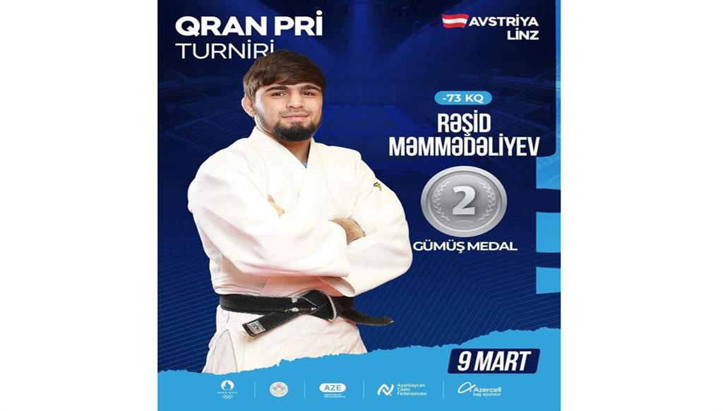 Qran-Pri turnirində gümüş medal qazanıb